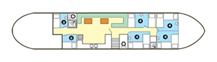 plattegrond schip onverwacht